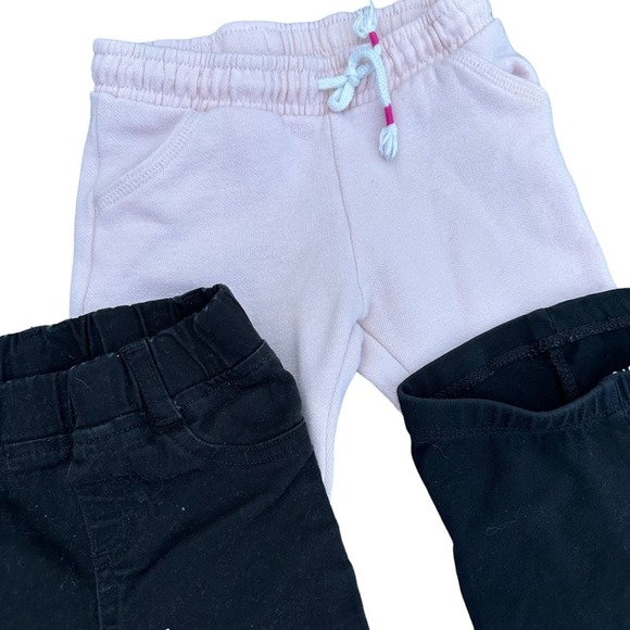 Carters Girls 12 Months Leggings Bundle Pants Stretch Soft - Picture 4 of 11